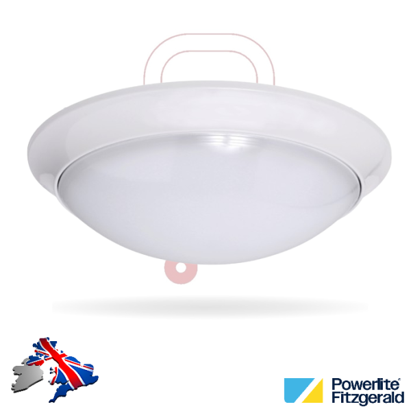 Corona 5 Led Bulkhead Fitzgerald 21w IP54 Microwave Emergency