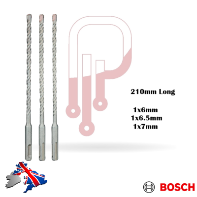 Bosch 8 Piece SDS Plus Hammer Drill Bit and Chisel Set
