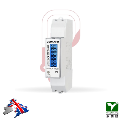 100amp Din Rail Gen Check Meter DEM1A001
