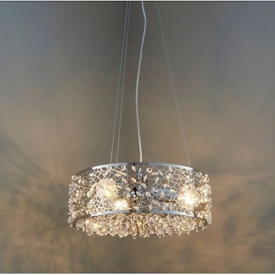Katarina Ceiling Pendant Chrome effect 3 lamp
