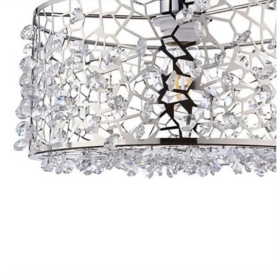 Katarina Ceiling Pendant Chrome effect 3 lamp