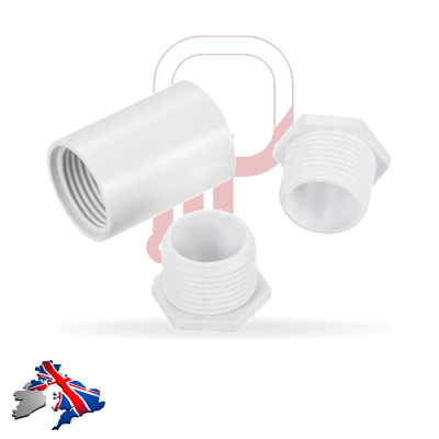 Double Female Threaded PVC Conduit Adaptor