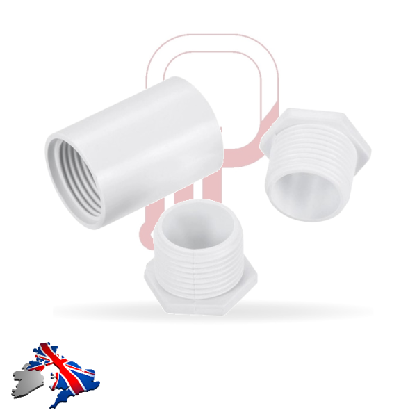 Double Female Threaded PVC Conduit Adaptor