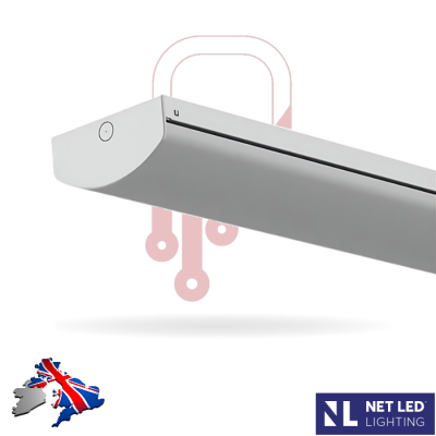 Trinity Surface Linear 4ft LED | Tri-Colour & Dual Wattage | NET LED