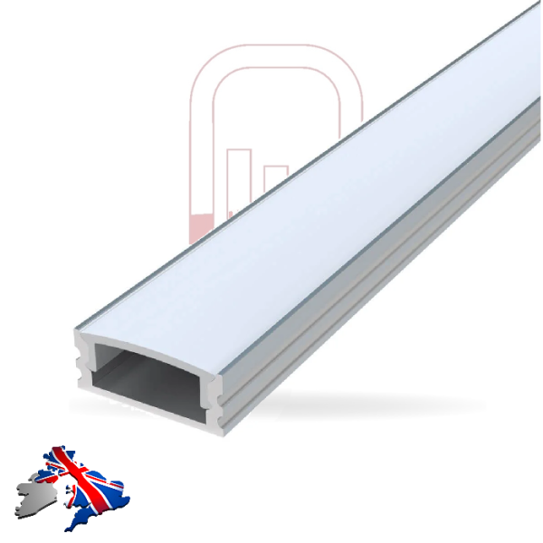 LED Aluminium Surface Profile 1mtr Length