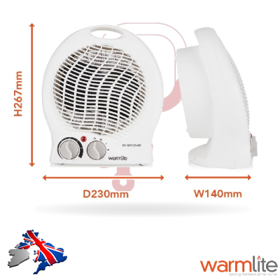 Fan Heater 1000W & 2000W Portable Heater | PM Electrical Supplies Benfleet