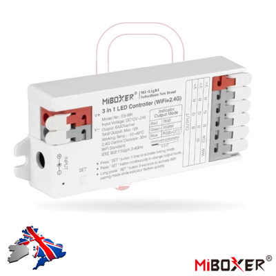 Miboxer E3-WR 3 in 1 RGB RGBW CCT Controller