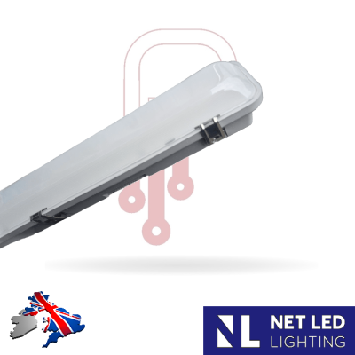 Net Lighting NCF 4ft Outdoor Waterproof IP65 Light Dual Wattage cct Tri Colour