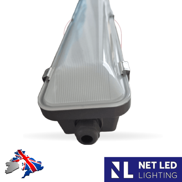 Net Lighting NCF 4ft Outdoor Waterproof IP65 Light Dual Wattage cct Tri Colour