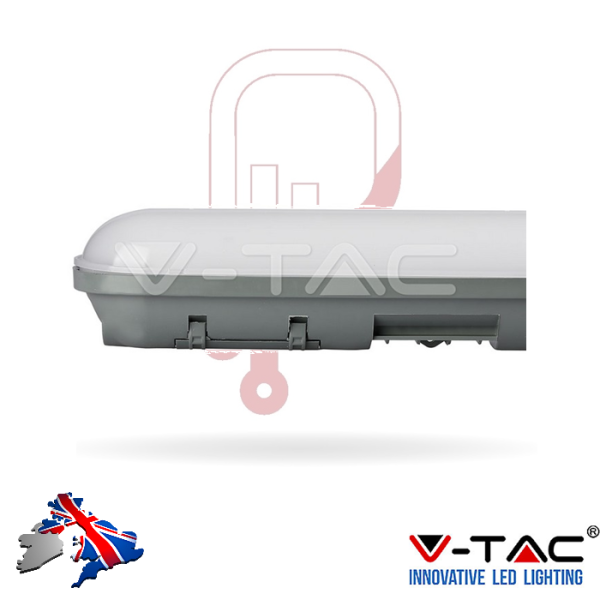 Non Corrosive 2ft Light Fitting 4000k Cool White