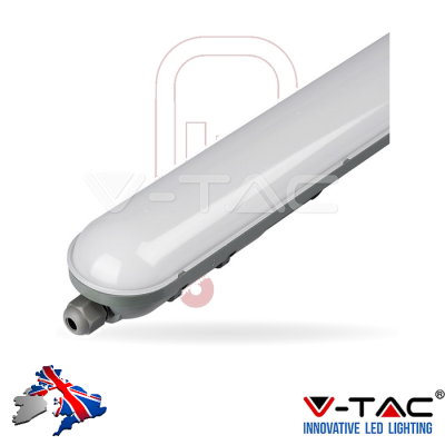 Non Corrosive 2ft Light Fitting 4000k Cool White