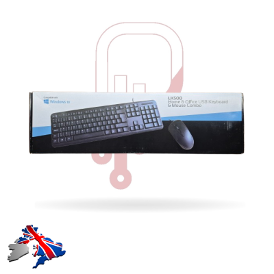 LK500 Wired Keyboard & Mouse Set