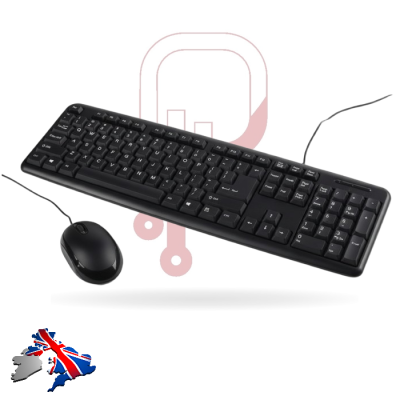LK500 Wired Keyboard & Mouse Set