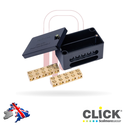 100amp Double Pole Connector Henley Block