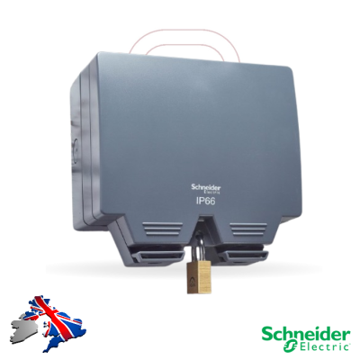 Schneider LWP3020 2gang Outside Socket IP66