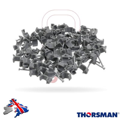 2.5mm Twin & Earth Clips 100pk