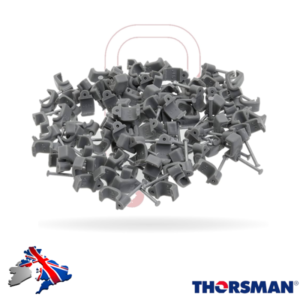 2.5mm Twin & Earth Clips 100pk